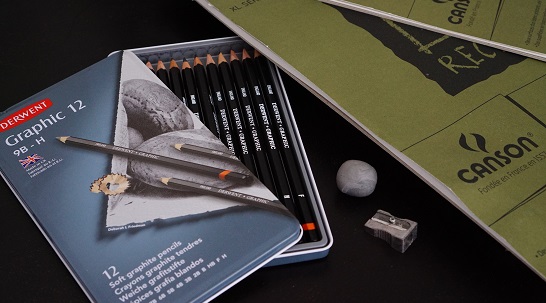 beginners guide to graphite drawing pencils