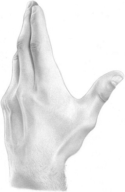 how to draw a masculine male hand