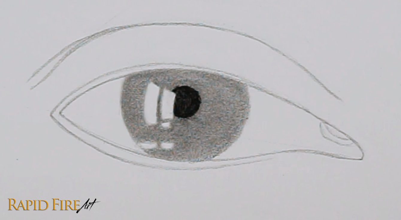 How to Draw a Teary Crying Eye Step 4_1