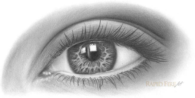 How to draw eyelashes step 8