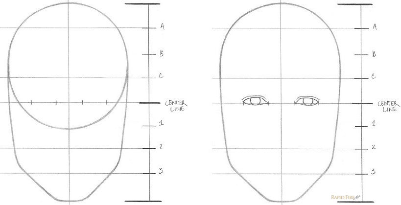 How to Draw Faces Step 3