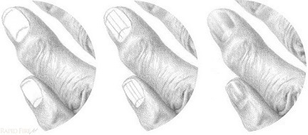 how to draw fingernails on a hand 4