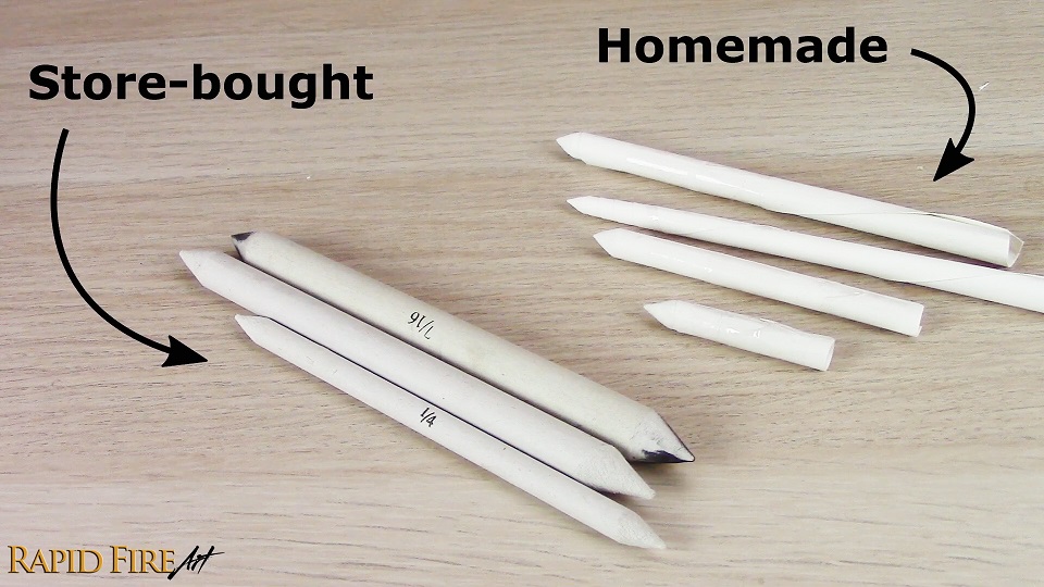 comparision between store-bought versus homemade blending stumps