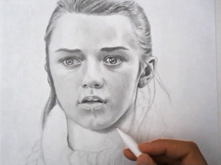 how to use blending stumps Arya Stark GOT