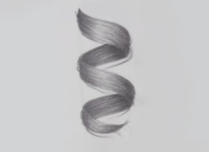 how to draw curls