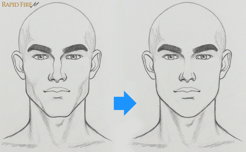 RFA How to fix a drawing that looks too Masculine